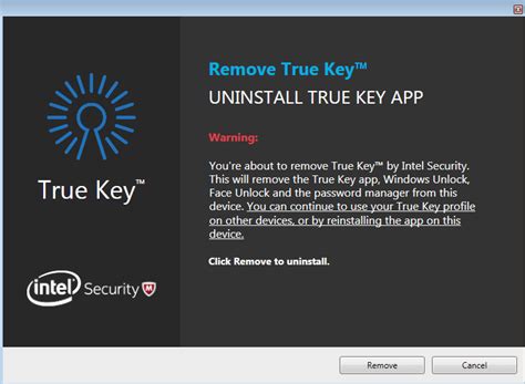 mcafee true key nasıl kaldırılır